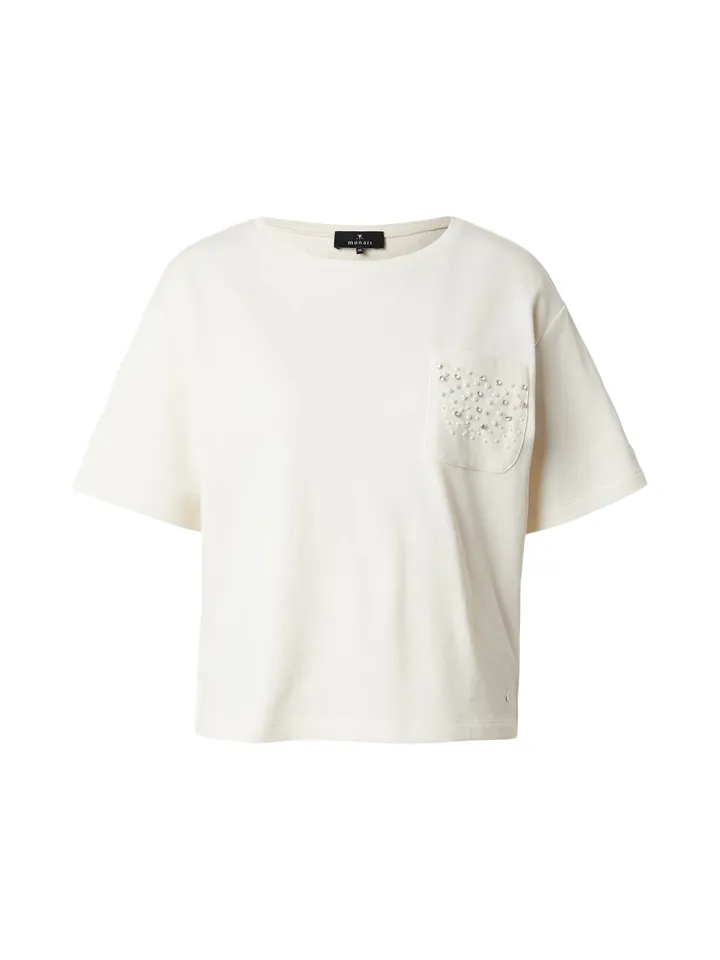 monari Camiseta gris claro