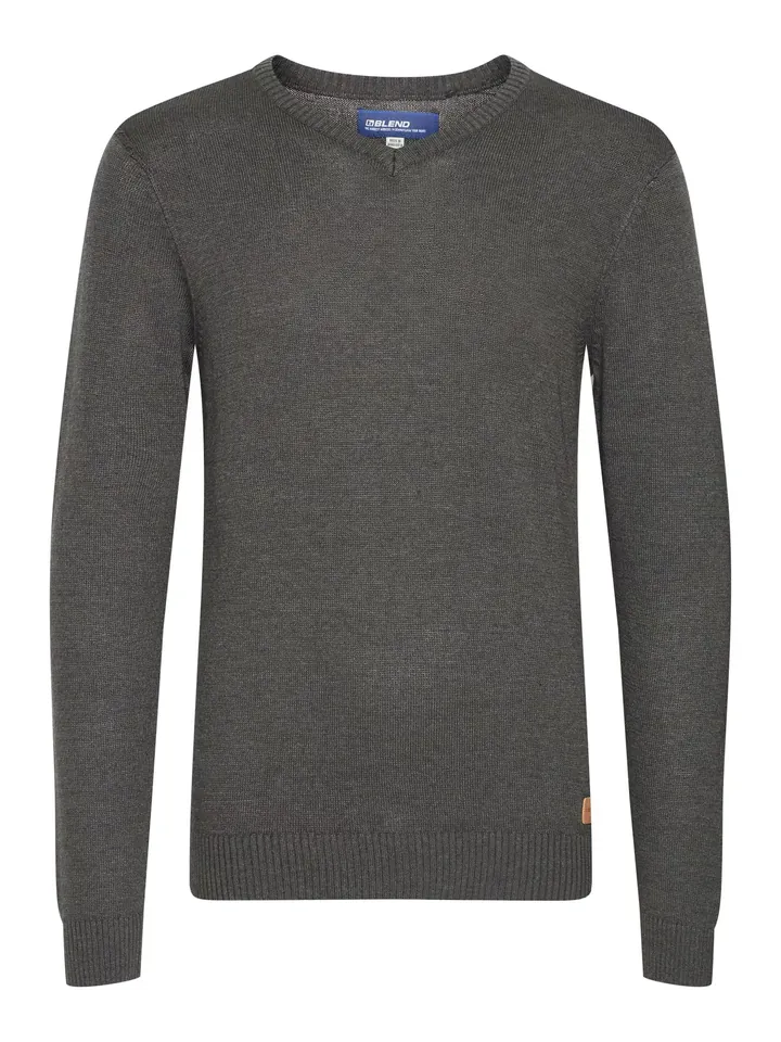 BLEND Jersey 'Dansel' gris