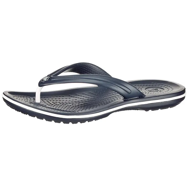 Crocs Sandalias de dedo navy / blanco