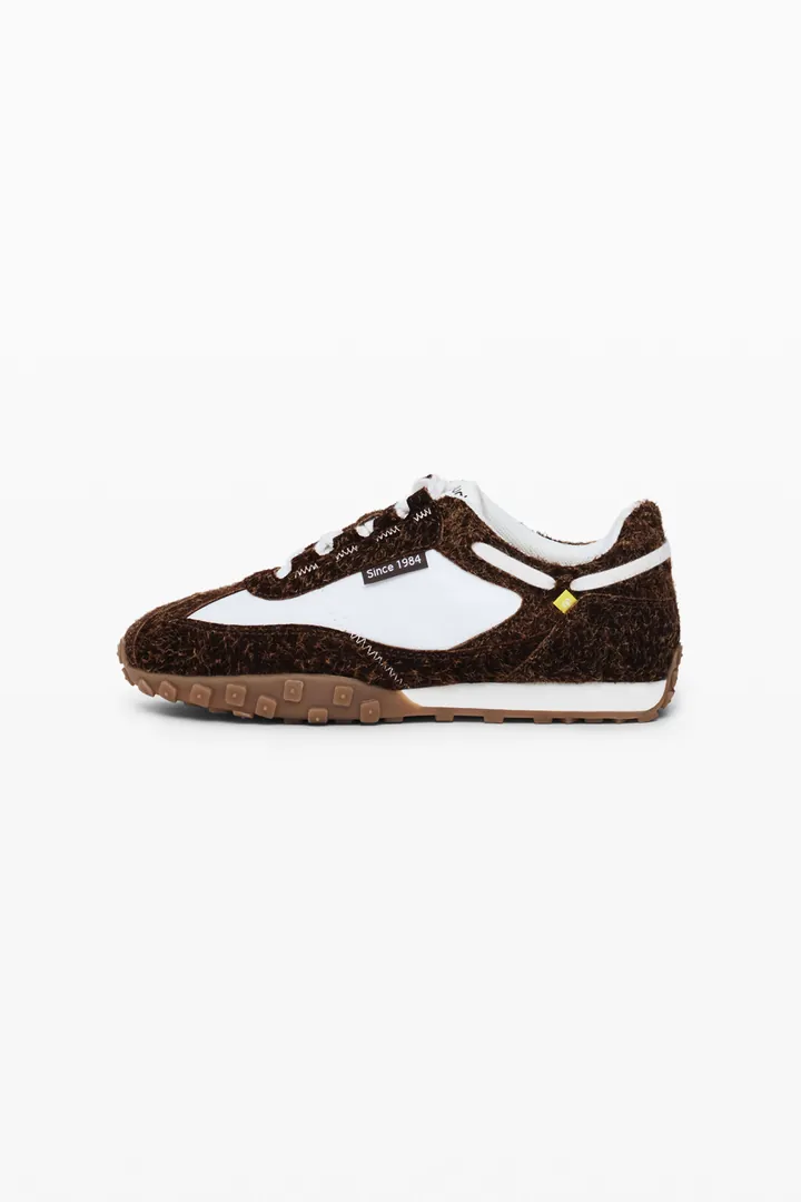 Desigual, Zapatilla combinada piel, Mujer, Blanco, 36