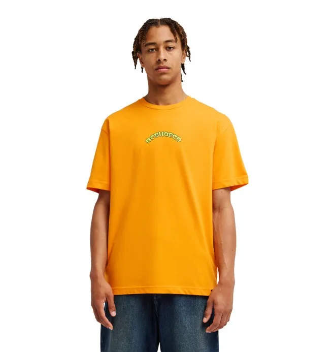 Couch Chilling - Camiseta de manga corta Naranja Hombre