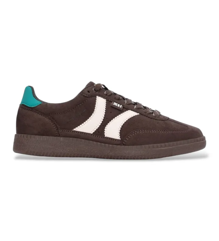 Xti para mujer. 14612510-MARRON Zapatillas 146125 marrón (36), Plano, Cordones, Casual