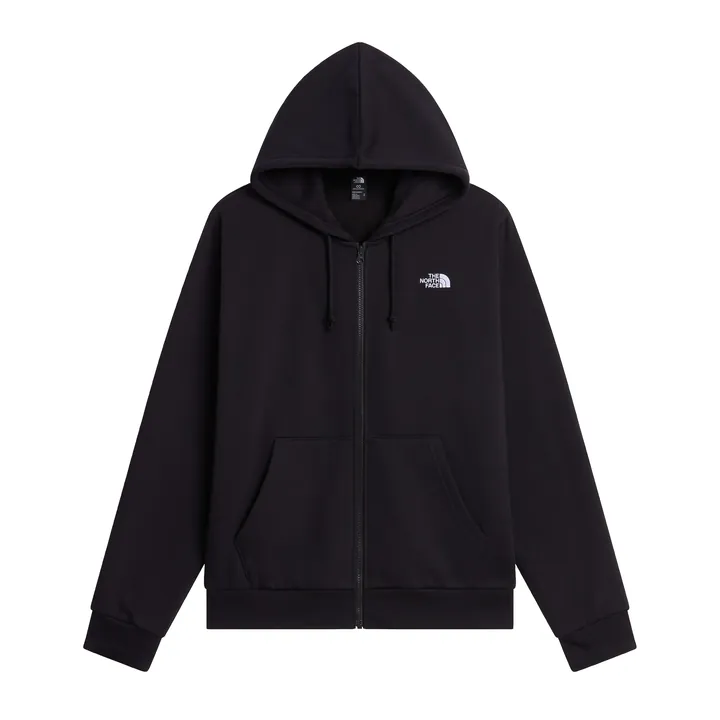 THE NORTH FACE Sudadera con cremallera negro