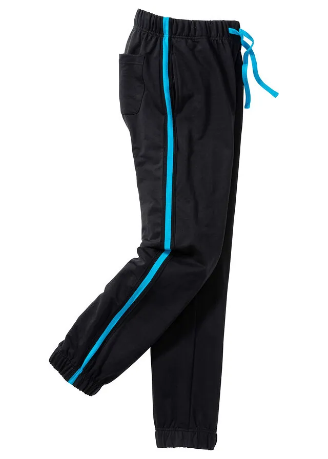 Pantalón de chándal con detalles en contraste