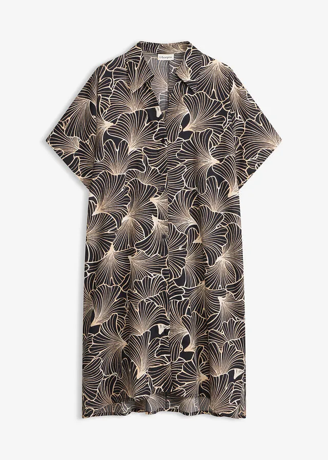 Blusa de playa de algodón puro