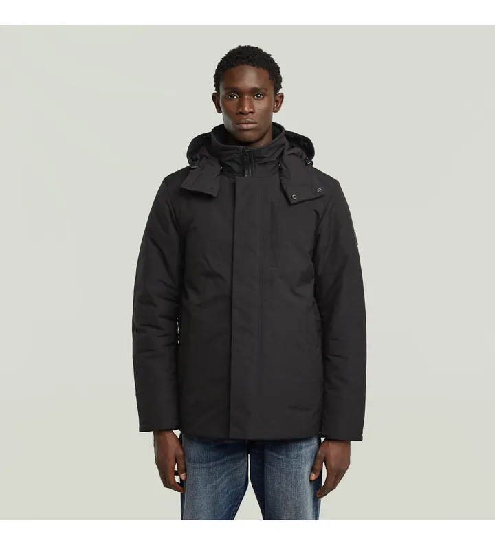 G-Star para hombre. D27789-D908-6484 Chaqueta Acolchada Clean Vodan negro (S), Casual, Poliéster, Manga larga