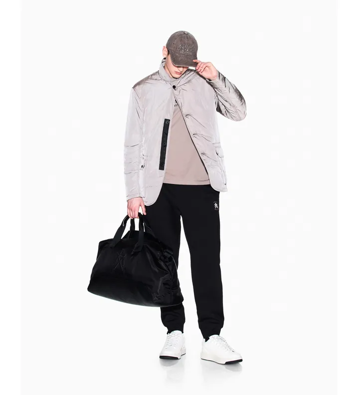 A|X Armani Exchange para hombre. XM001778AF10818UC001 Pantalón Jogger Regular negro (L), Casual, Algodón