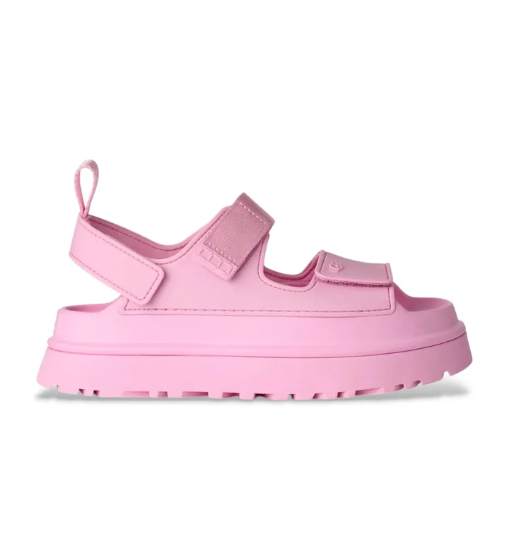 UGG para mujer. 1152685 Sandalias GoldenGlow rosa (37), 1 a 3cm, Velcro, Casual