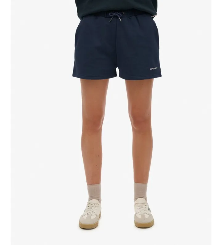 Superdry para mujer. W7110474A Shorts Plain marino (L), Casual, Algodón