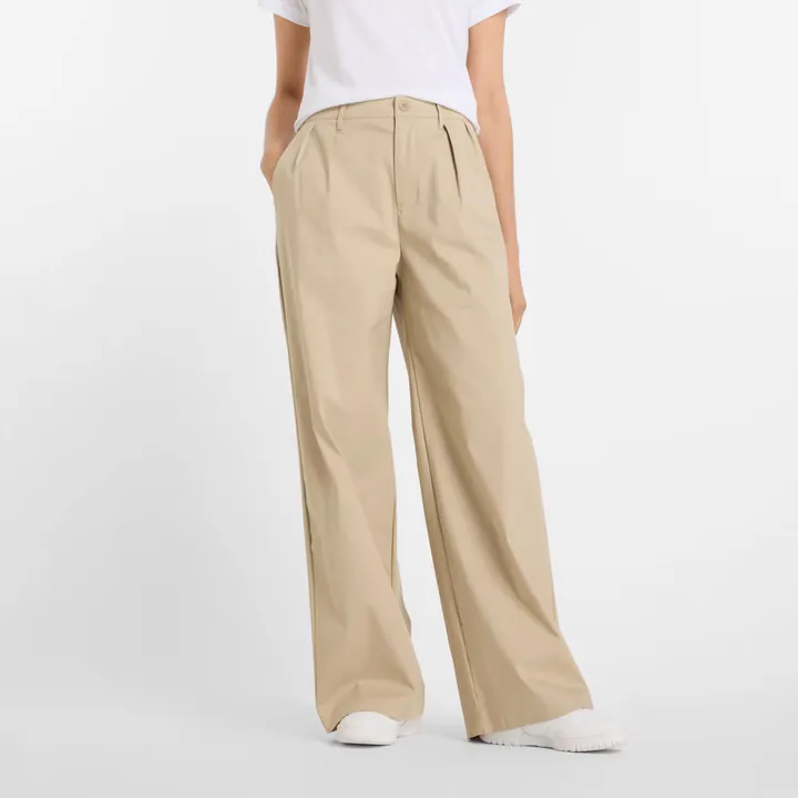 new balance Pantalón plisado 'Boylston' taupe