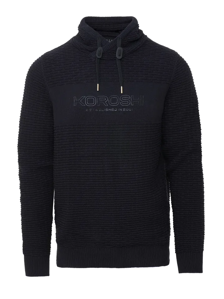 KOROSHI Jersey azul noche