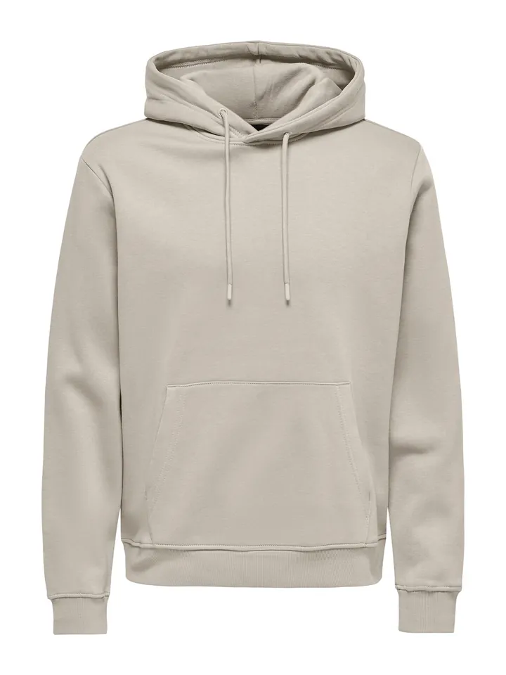 Only & Sons Sudadera 'ONSConnor'  beige