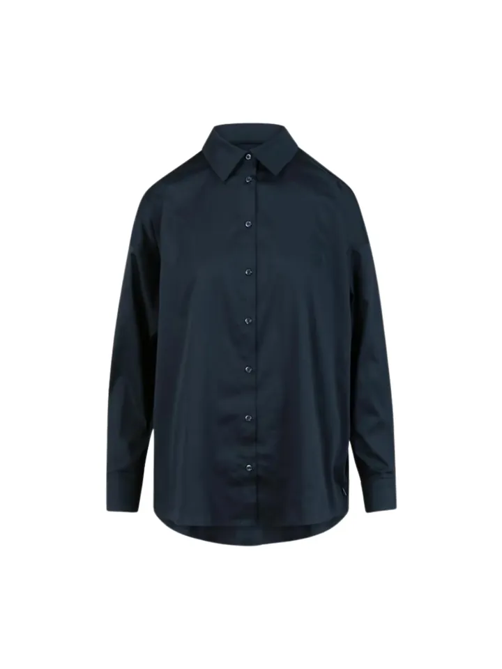 Coster Copenhagen Camiseta ' Boxy ' azul oscuro