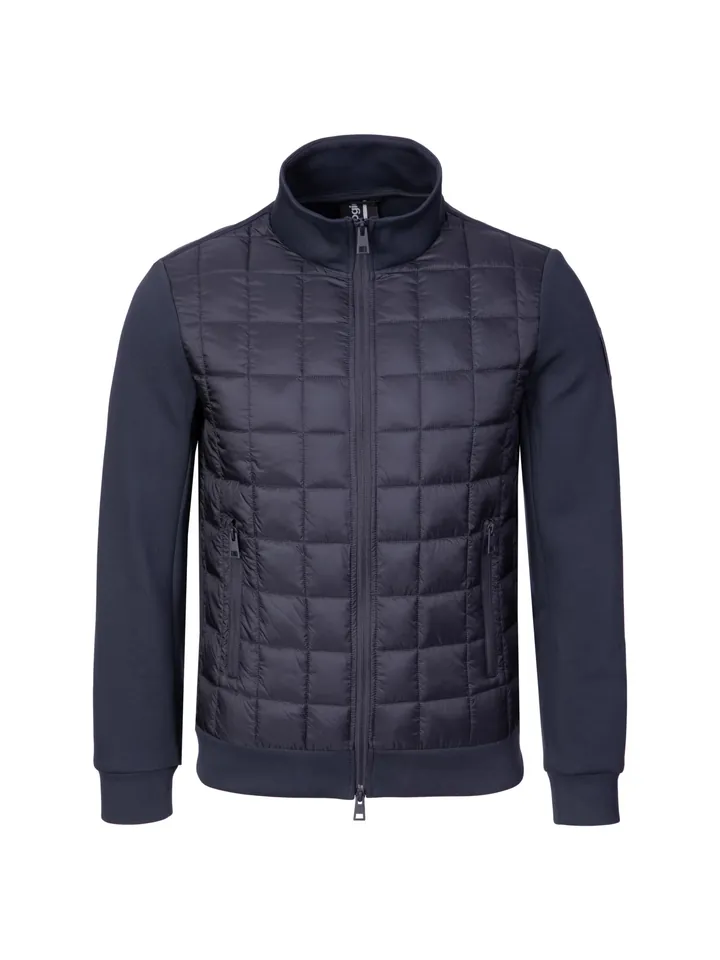 BOMBOOGIE Chaqueta de entretiempo ' Collo in Piedi ' azul oscuro