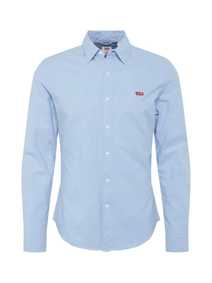 LEVI'S ® Camisa 'Battery Housemark Slim Fit Shirt' azul claro