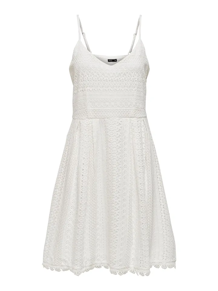 ONLY Vestido offwhite