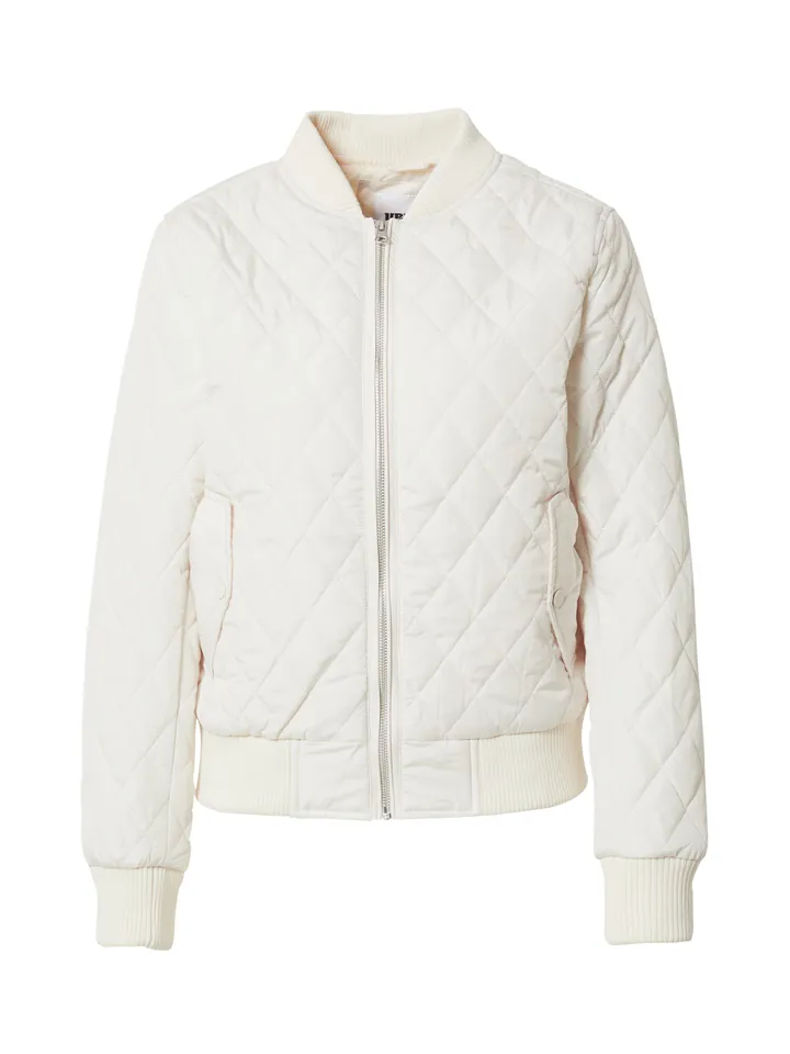 Urban Classics Chaqueta de entretiempo 'Diamond' crema