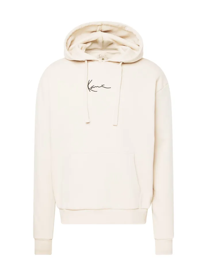 Karl Kani Sudadera 'Essential'  beige / negro
