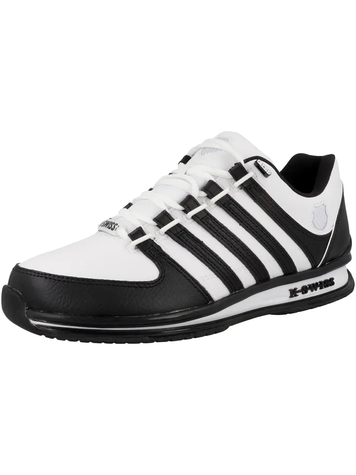 K-SWISS Zapatillas deportivas bajas 'Rinzler' negro / blanco