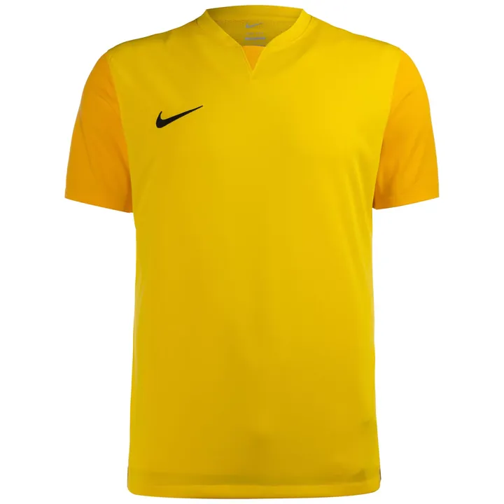 NIKE Camiseta de fútbol 'Trophy V' curry / amarillo oscuro / negro