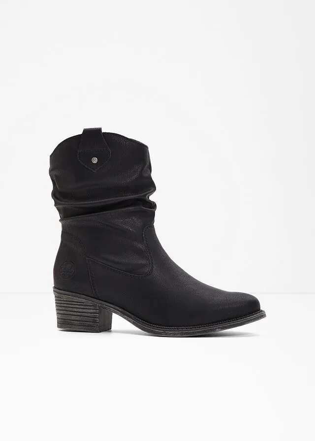 Botas cowboy cómodas y forradas de Rieker