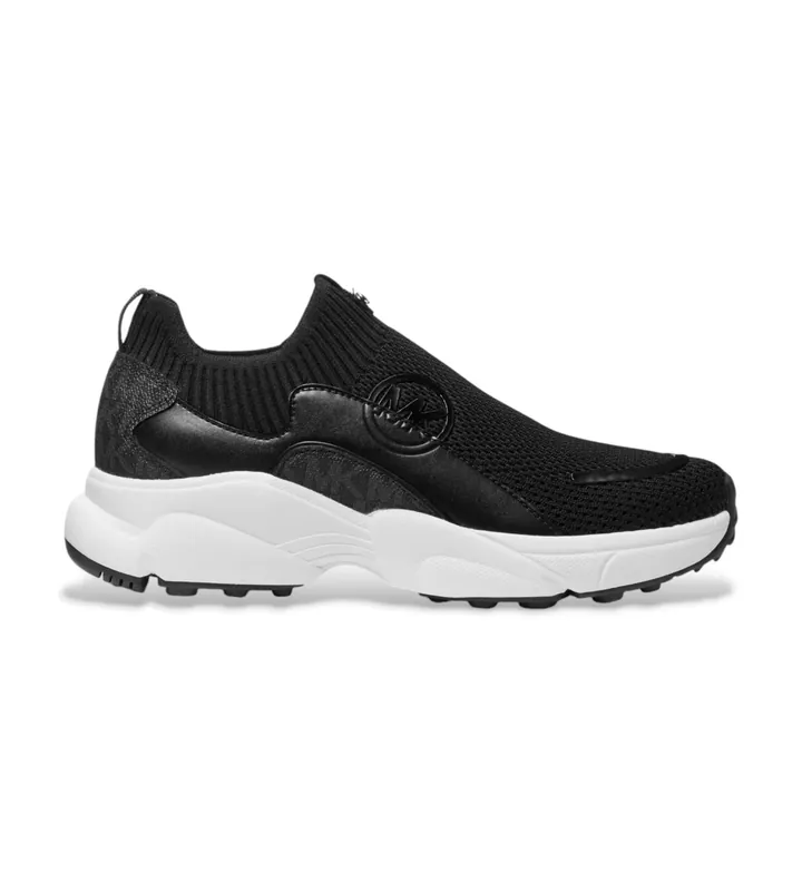 Michael Kors para mujer. 43S5SMFS1D Zapatillas Sami negro (36), Plano, Ninguno, Casual