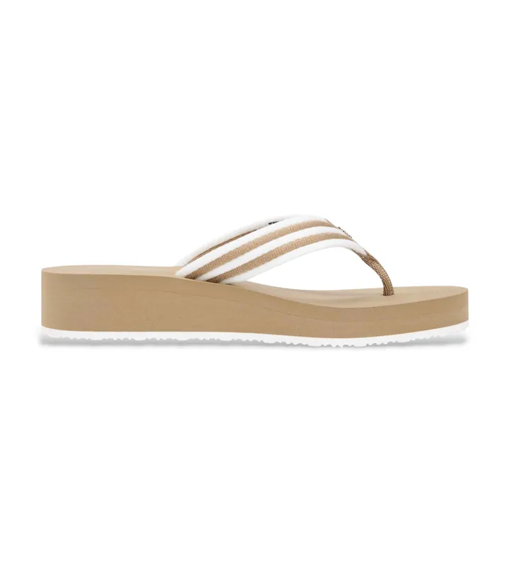Tommy Hilfiger para mujer. FW0FW09196 Chanclas Riri beige (41), 3 a 5cm, Ninguno, Casual, Beachwear