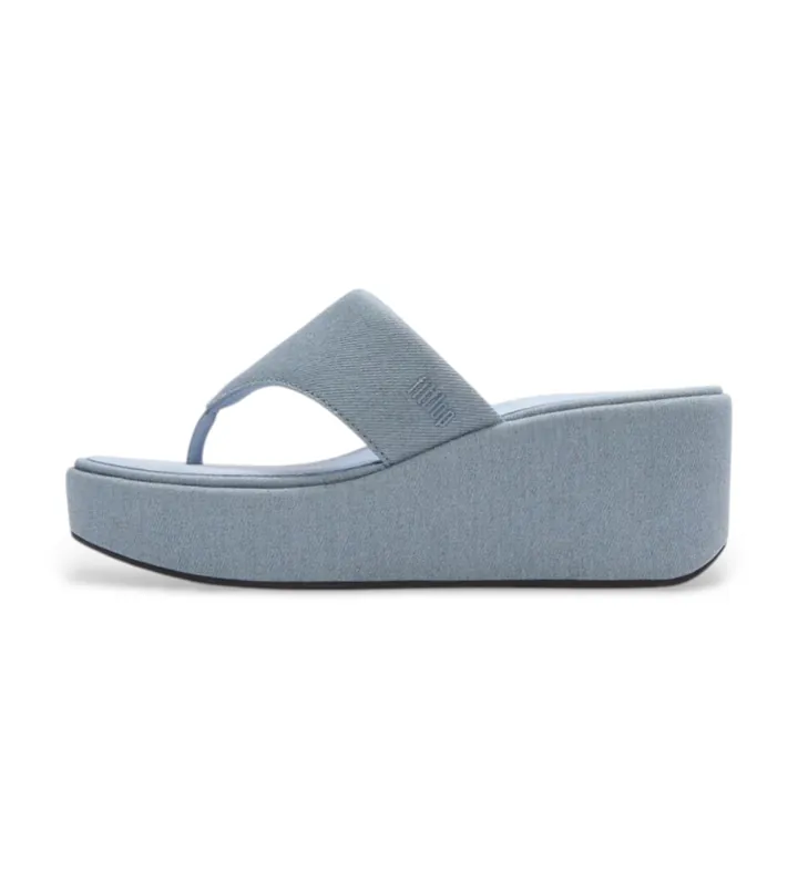 Fitflop para mujer. A5H-E01 Sandalias Vaqueras azul (37), 3 a 5cm, Ninguno, Casual