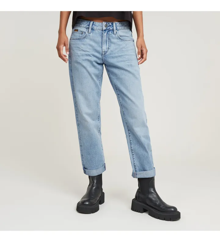 G-Star para mujer. D15264-D932-H110 Jeans Kate Boyfriend azul (31/30), Casual, Denim, Algodón Orgánico, Sostenible