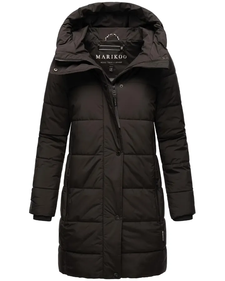 MARIKOO Abrigo de invierno 'Karumikoo XVI' negro