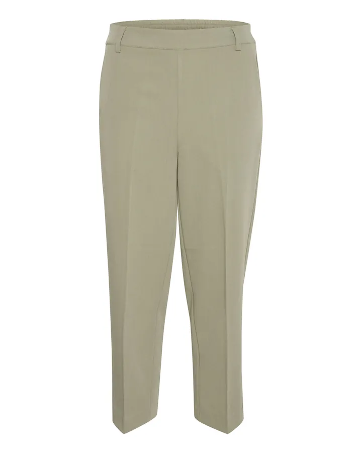 Kaffe Pantalón de pinzas 'Sakura' verde pastel