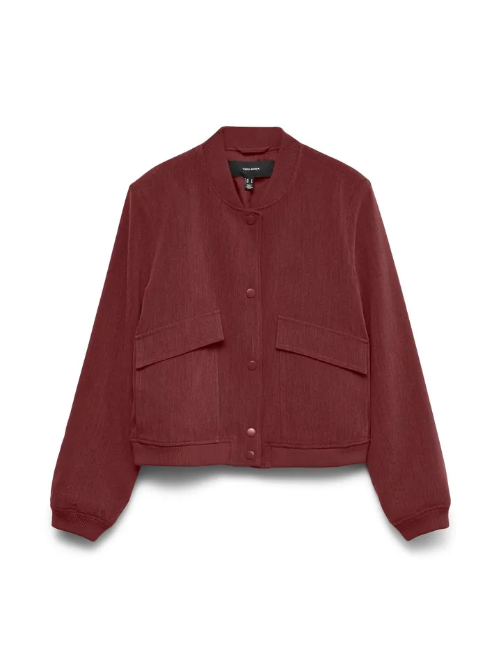 VERO MODA Chaqueta de entretiempo 'VMAMALA' rojizo
