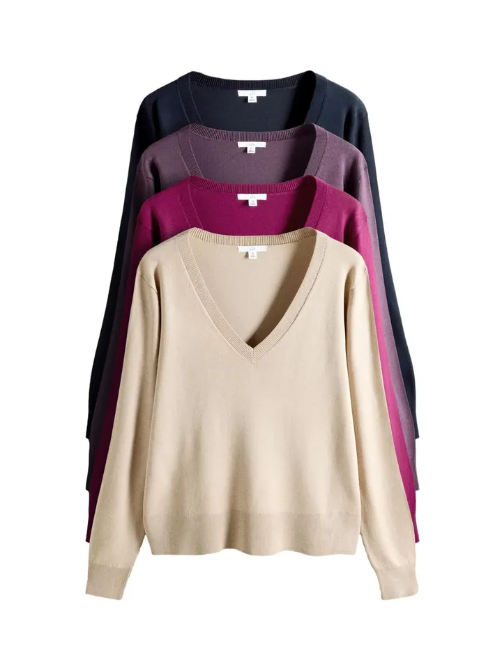 The Set Jersey  beige / navy / baya / mora