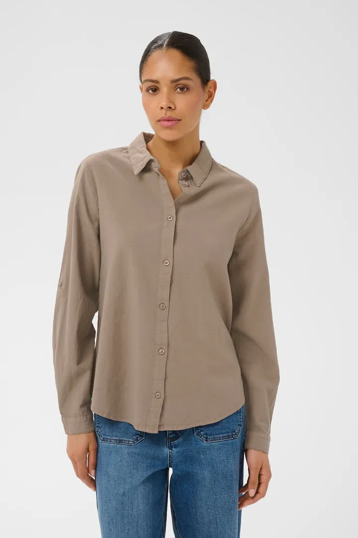 Kaffe Blusa 'KAnaya'  beige