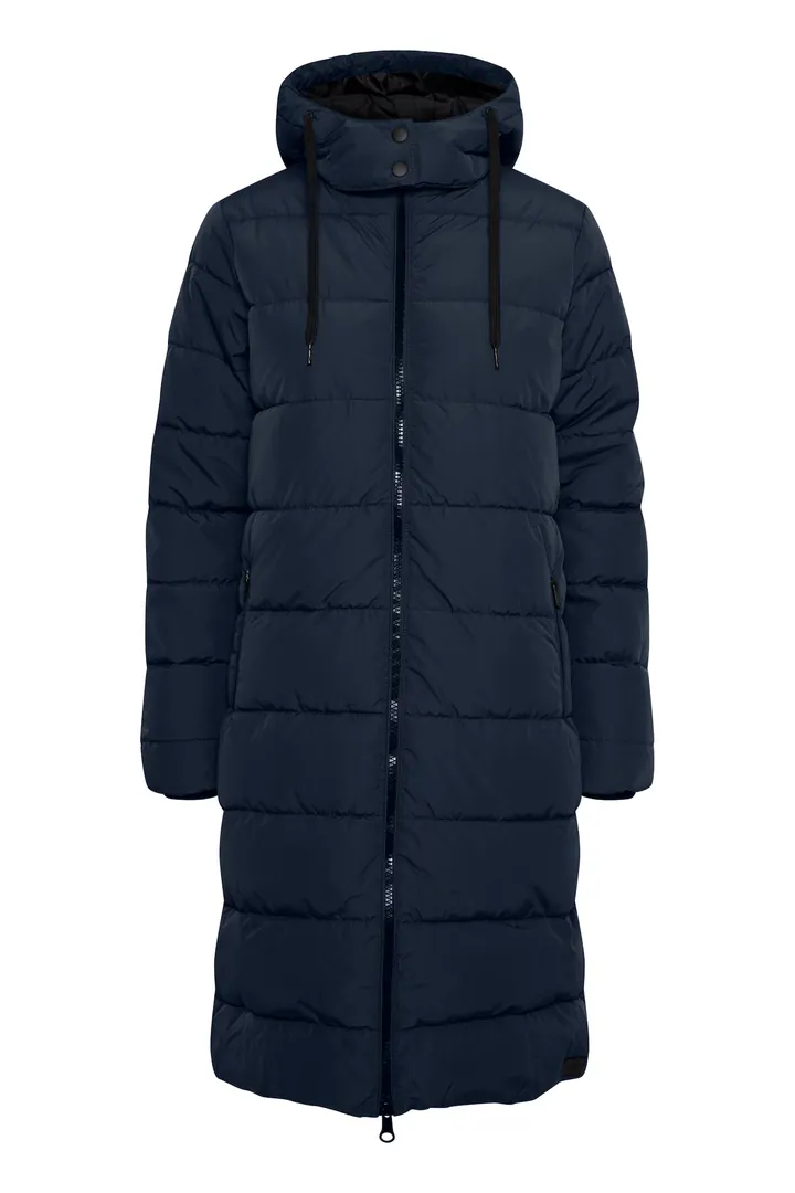 Oxmo Abrigo de invierno azul oscuro