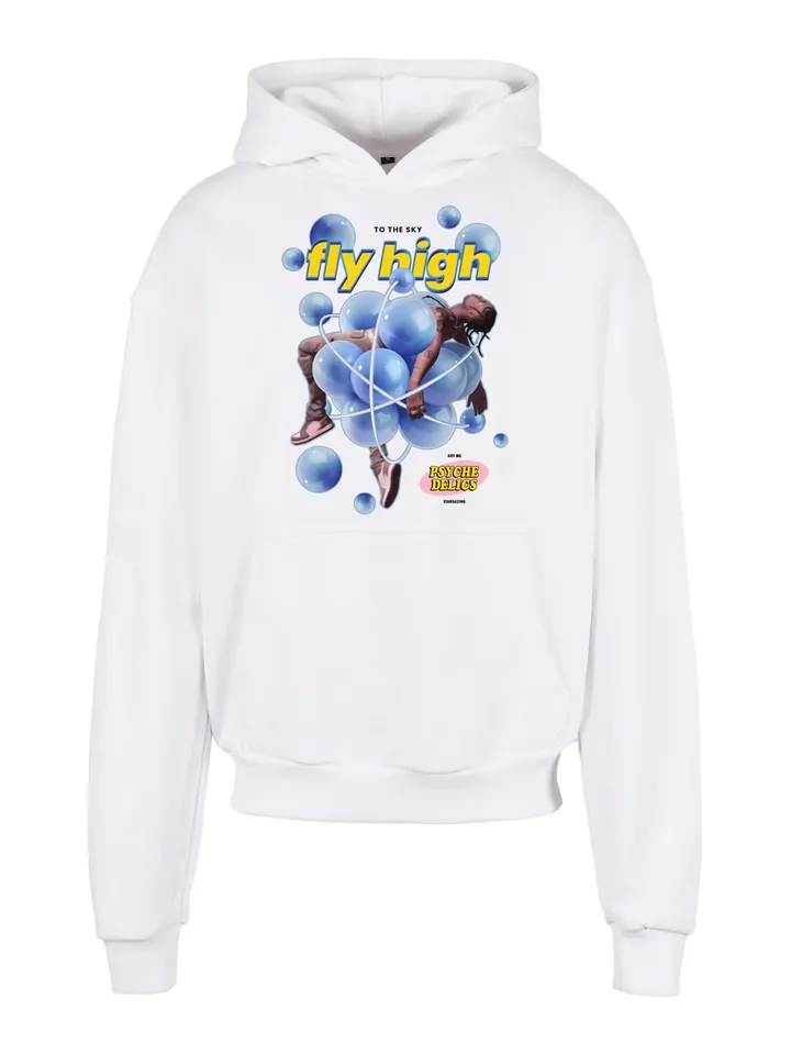 Mister Tee Sudadera mezcla de colores / blanco