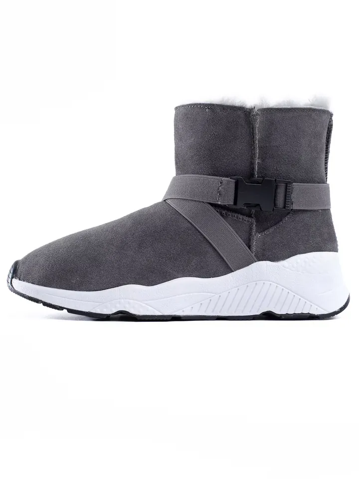 Gooce Botas de nieve 'Sparte' gris / blanco