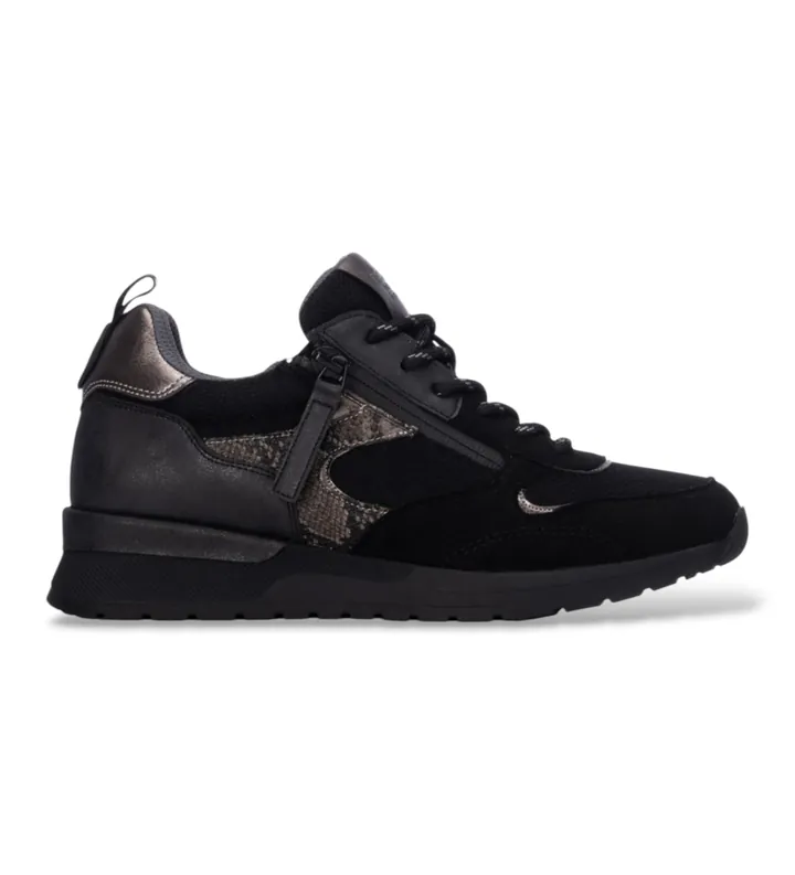 Refresh para mujer. 17622003-NEGRO Zapatillas 176220 negro (36), Plano, Cordones, Cremallera, Casual