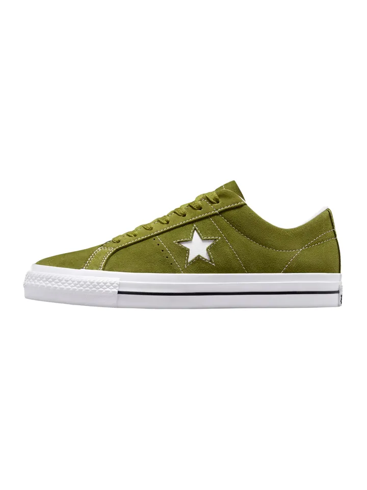 CONVERSE Zapatillas deportivas bajas verde / blanco