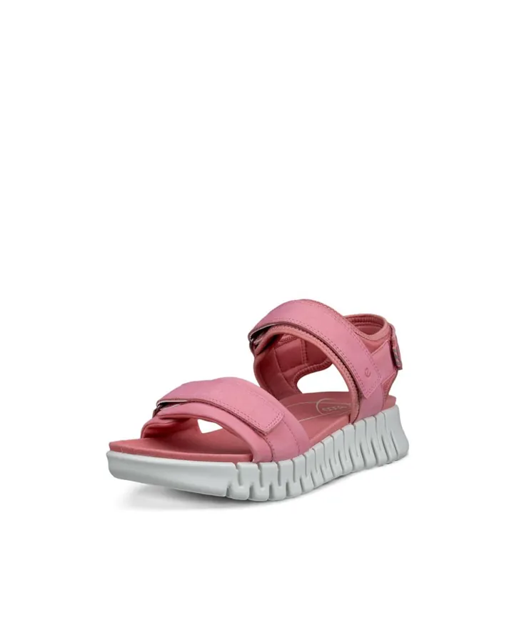 ECCO Sandalias con hebilla rosa