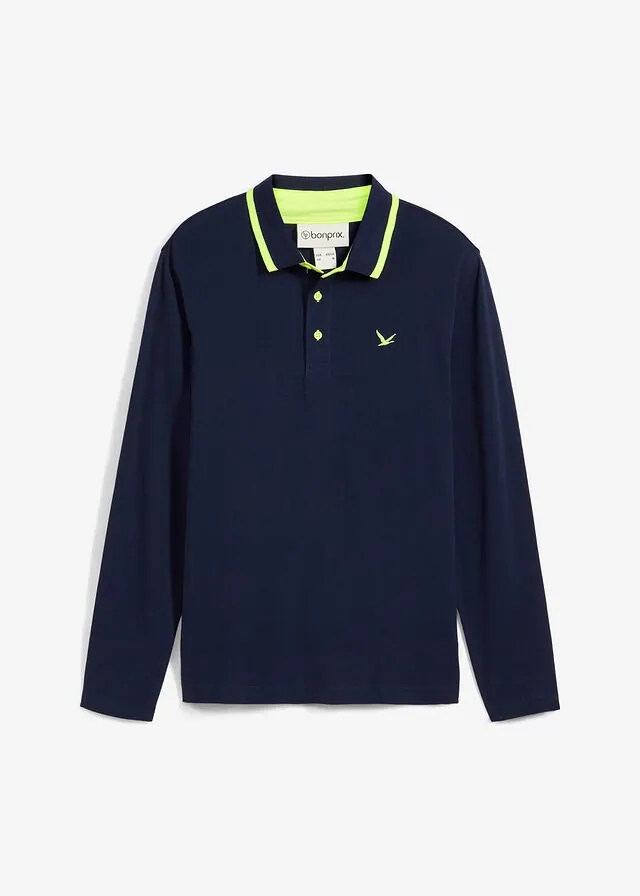 Polo de piqué de algodón ecológico puro