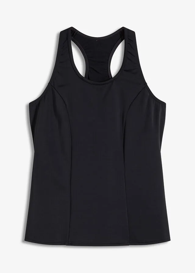 Parte superior de tankini de secado rápido
