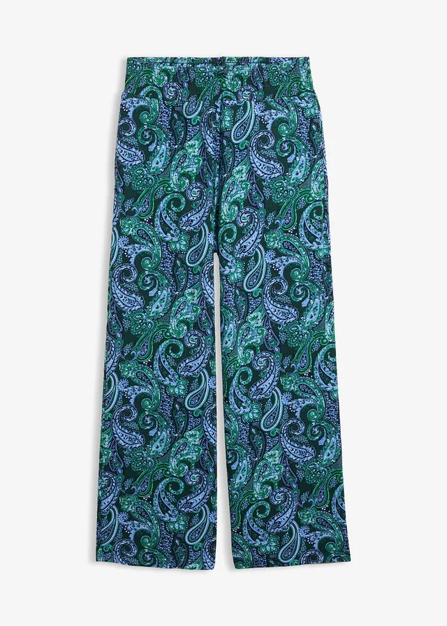 Pantalón de punto de viscosa fluida