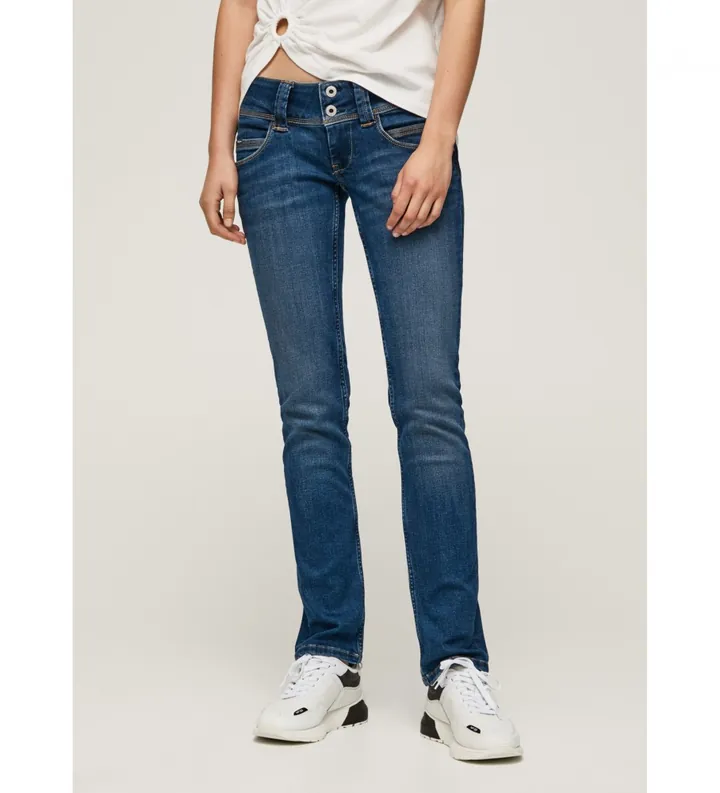 Pepe Jeans para mujer. PL204175VW3 Jeans Venus Azul (25/30), Casual, Algodón