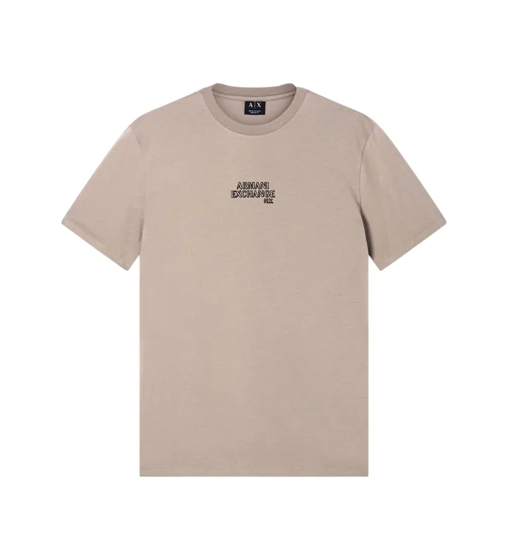 A|X Armani Exchange para hombre. XM001784AF10356U6107 Camiseta elegant marrón (L), Casual, Algodón, Manga corta
