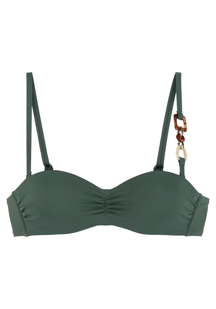 LASCANA Top de bikini  oliva
