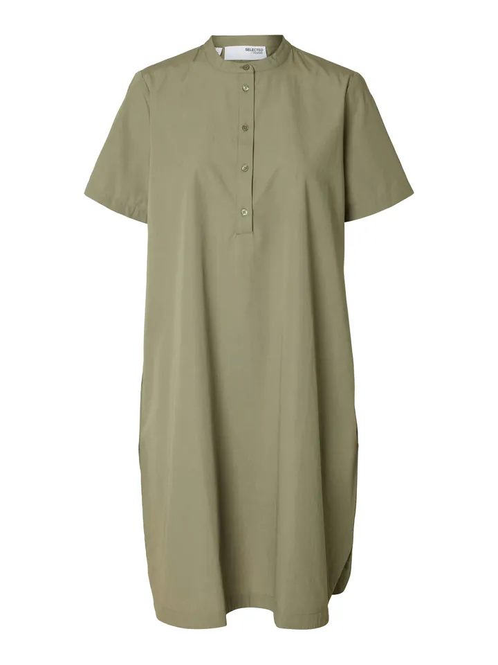 SELECTED Vestido 'SLFBLAIR' oliva