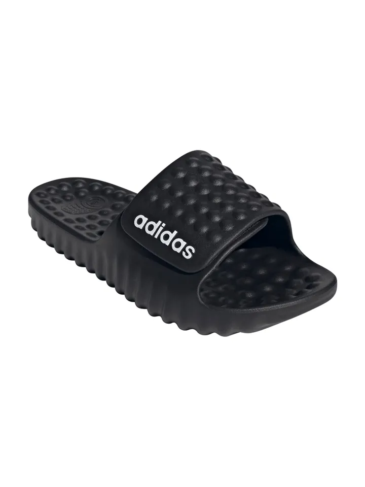 ADIDAS SPORTSWEAR Zapatos abiertos 'Adissage'  negro / blanco