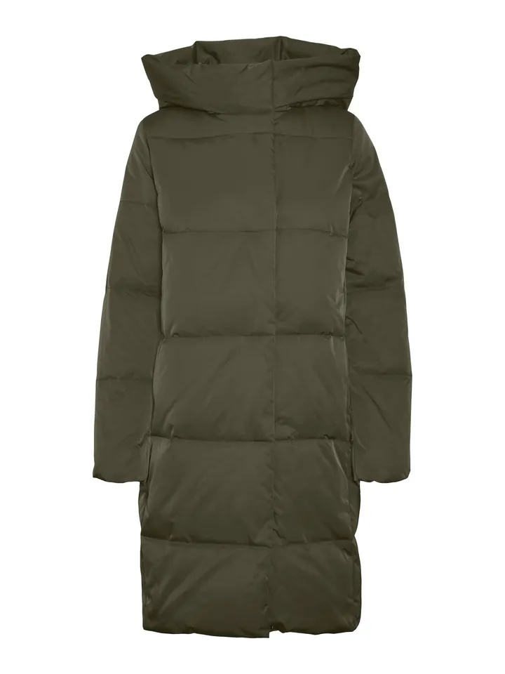 VERO MODA Abrigo de invierno 'VMStella' verde oscuro