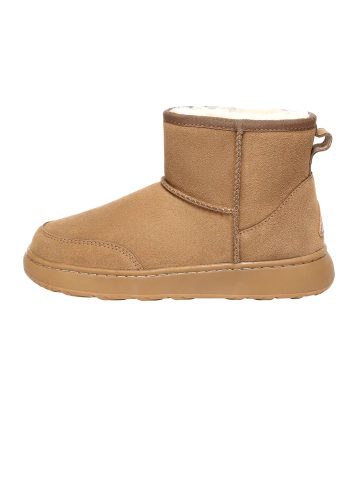 Everau Botines marrón castaño